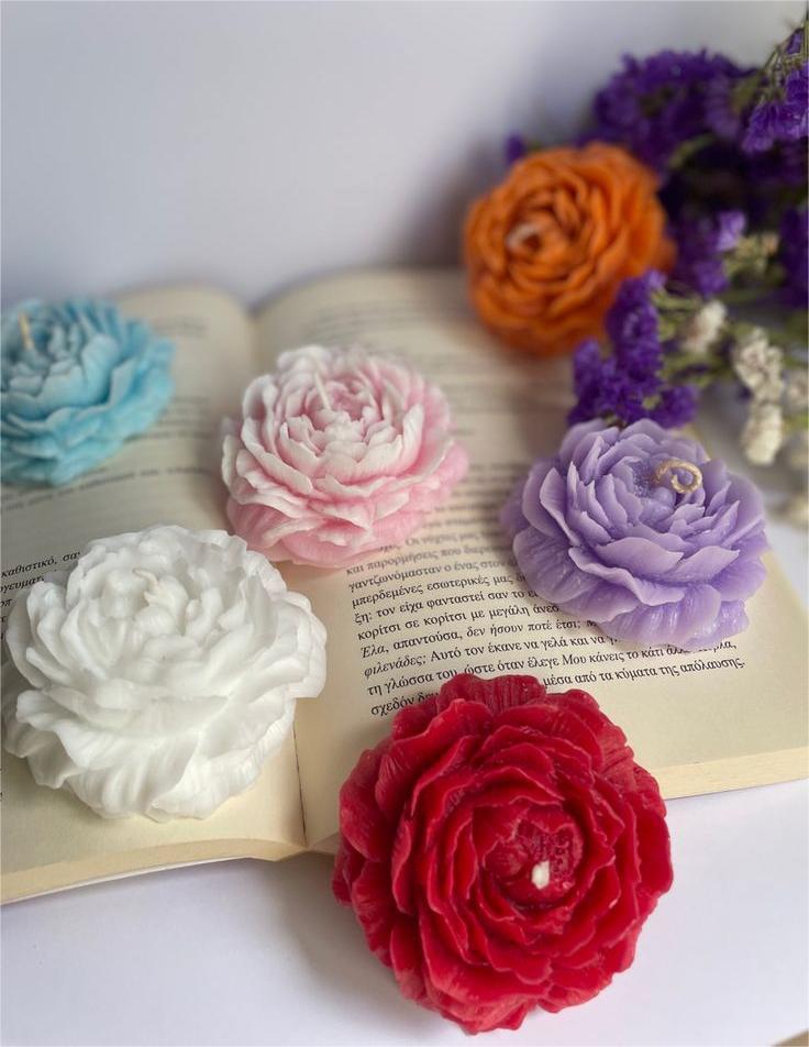 Peony Flower pack of 2