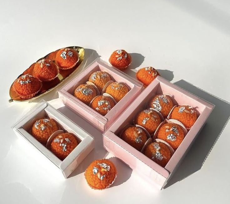 Laddoo Candles  pack of 4