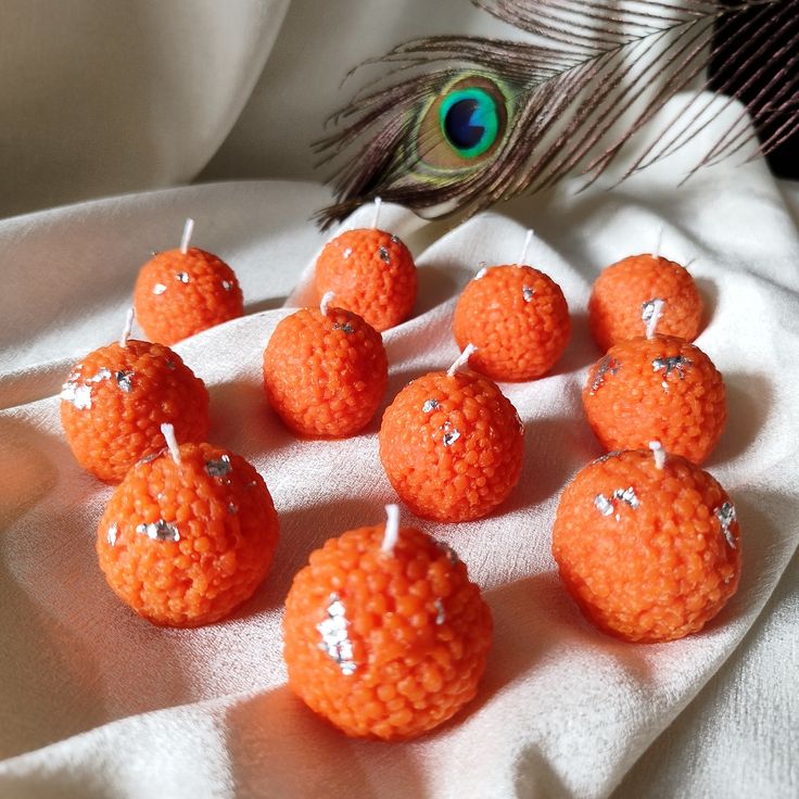 Laddoo Candles  pack of 4