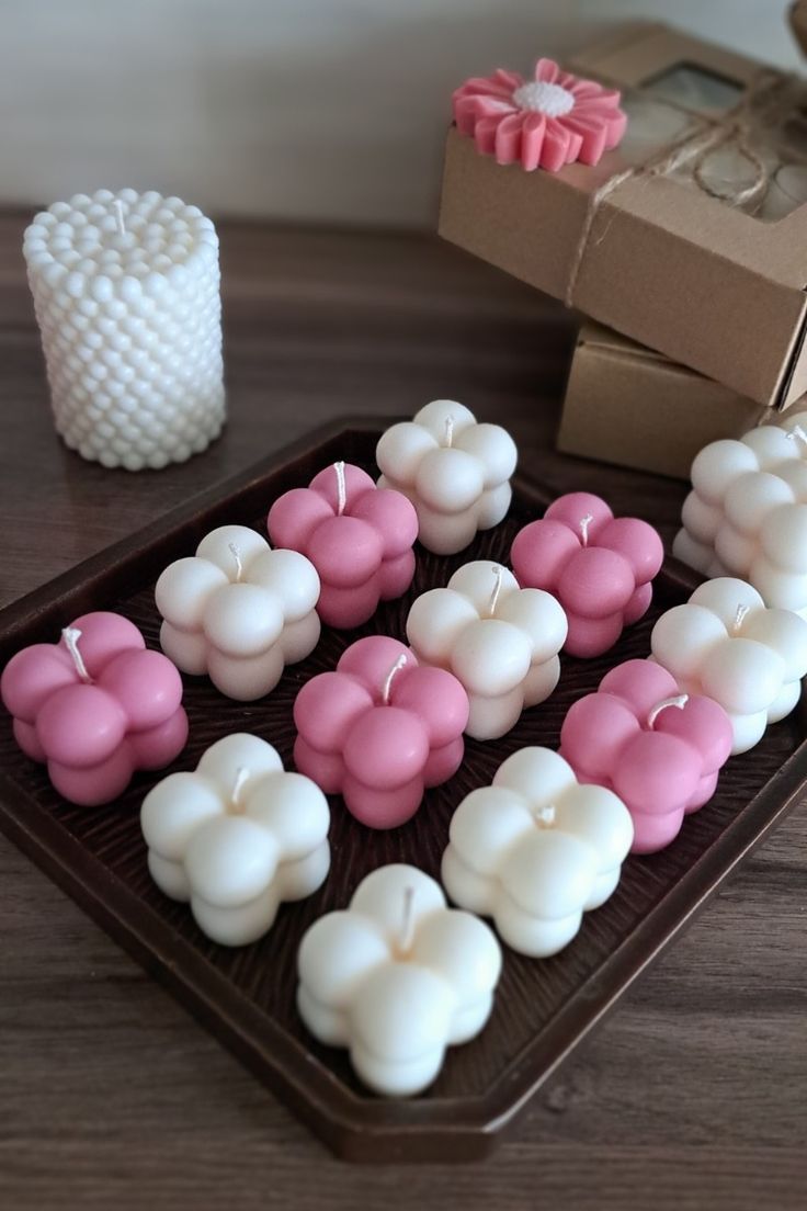 Bubble Candles pack of 4