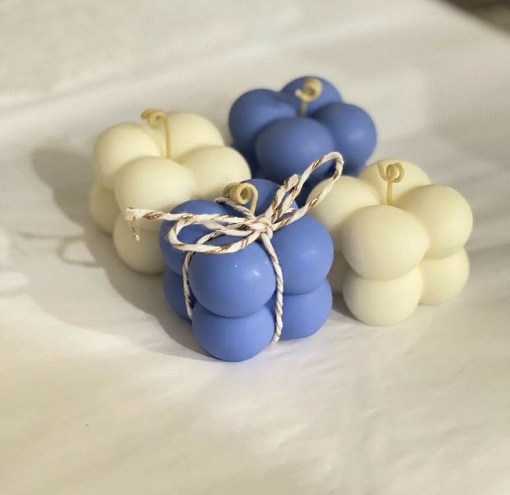 Bubble Candles pack of 4